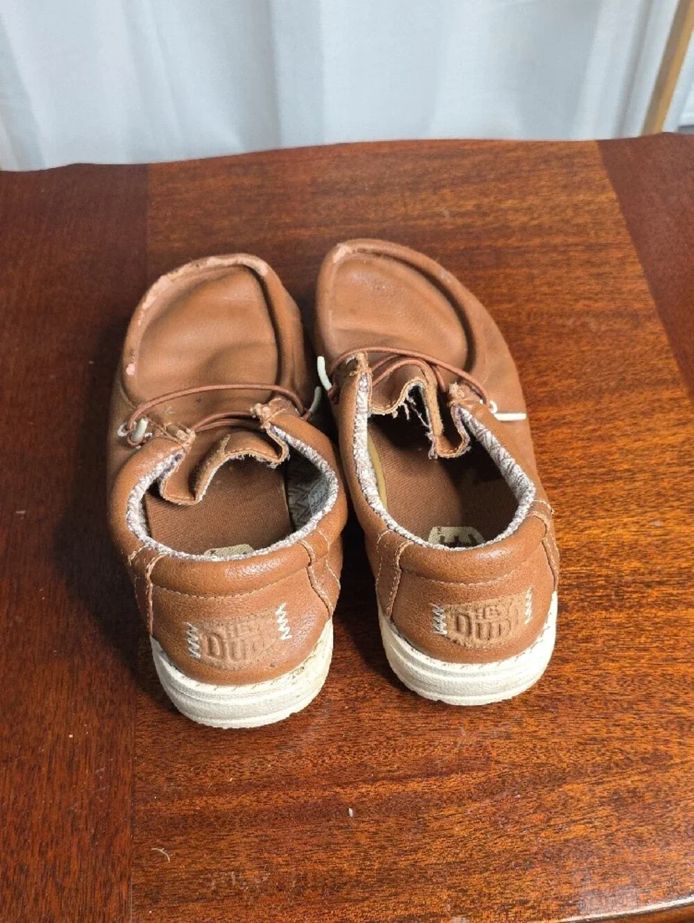 Hey Dude Kids Tan Brown Slip-On Casual Shoes